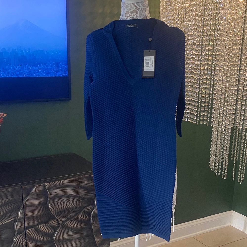 Marciano Blue Mini Dress